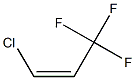 (Z)-chloro-3,3,3-trifluoropropene Struktur