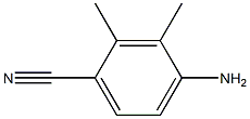 2,3-dimethylaminobenzonitrile Struktur