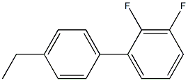 4'-ethyl-2,3-difluoro-1,1'-biphenyl Struktur