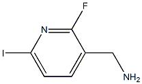 (2-Fluoro-6-iodo-pyridin-3-yl)-methyl-amine Struktur