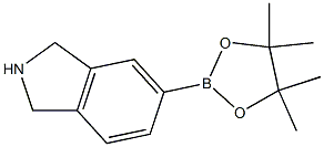 5-(4,4,5,5-tetramethyl-1,3,2-dioxaborolan-2-yl)isoindoline Struktur