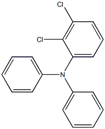 2,3-Dichloro-N,N-diphenylaniline Struktur