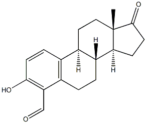 4-Formylestrone Struktur