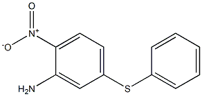 2-nitro-5-phenylthio-aniline Struktur