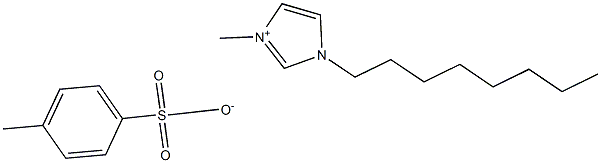 1-octyl-3-methylimidazolium p-toluenesulfonate Struktur