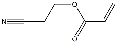 2-CYANOETHYL ACRYLATE (STABILIZED WITH MEHQ) 2-cyanoethyl acrylate (with stabilizer MEHQ) Struktur