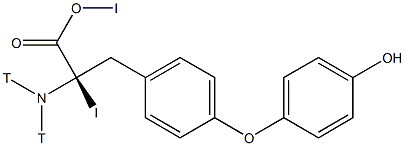 Diiodo thyronine (T2) Struktur