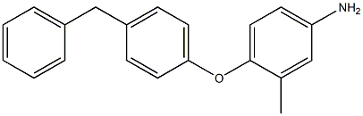 4-(4-BENZYLPHENOXY)-3-METHYLANILINE Struktur