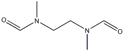 N,N'-DIFORMYL-N,N'-DIMETHYLETHYLENE DIAMINE Struktur