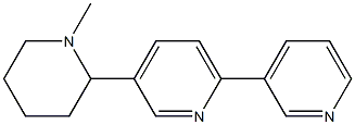 1-METHYL-1,2,3,4,5,6-HEXAHYDRO-[2,3':6',3'']TERPYRIDINE Struktur