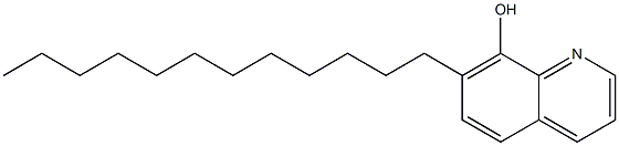 7-十二烷基-8-羥基喹啉 結(jié)構(gòu)式