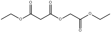 Propanedioic acid, 1-(2-ethoxy-2-oxoethyl) 3-ethyl ester Struktur