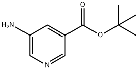 TERT-BUTYL-5-AMINO-NICOTINATE Struktur