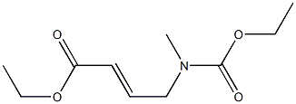 2-Butenoic acid, 4-[(ethoxycarbonyl)methylamino]-, ethyl ester, (E)- (9CI)