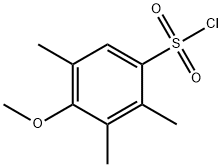 4-methoxy-2,3,5-trimethylbenzenesulfonyl chloride(SALTDATA: FREE) Struktur