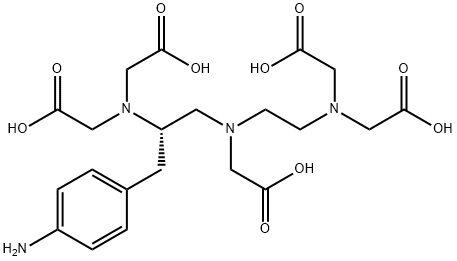 p-NH2-Bn-DTPA(B-300) Struktur