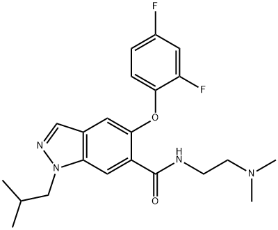 p38α inhibitor 1 Struktur