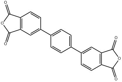 1,3-Isobenzofurandione, 5,5'-(1,4-phenylene)bis- Struktur