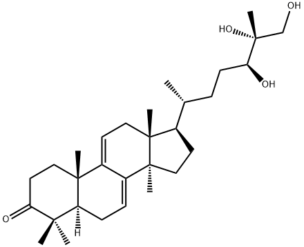 Ganodermanontriol Structure