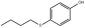 Phenol, 4-(butylthio)- Struktur