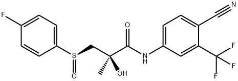 rel-(R*,R*)-BicalutaMide Sulfoxide Struktur