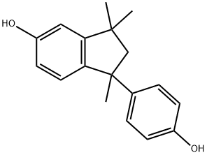 1H-Inden-5-ol, 2,3-dihydro-1-(4-hydroxyphenyl)-1,3,3-trimethyl-