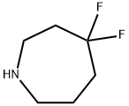 4,4-Difluoroazepane Struktur