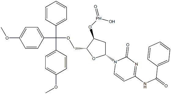 D-C H-PHOSPHONATE) Struktur