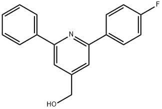 JR-9135, (2-(4-Fluorophenyl)-6-phenylpyridin-4-yl)methanol, 97% Struktur