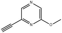 2-Ethynyl-6-methoxy-pyrazine Struktur