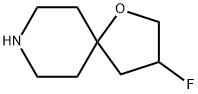 3-Fluoro-1-Oxa-8-Aza-Spiro[4.5]Decane(WX100254) Struktur