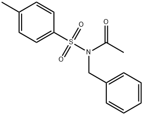 Acetamide, N-[(4-methylphenyl)sulfonyl]-N-(phenylmethyl)- Struktur