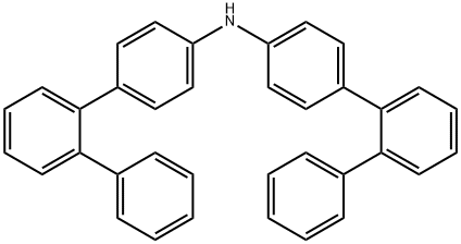 Bis(4-o-terphenyl)amine Struktur