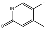 2(1H)-Pyridinone, 5-fluoro-4-methyl- Struktur