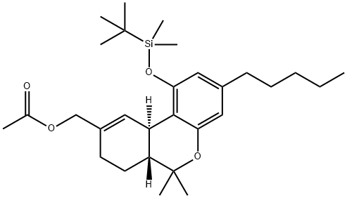 (6aR-trans)-1-[(tert-Butyl)diMethylsilyloxy]-6a,7,8 Struktur