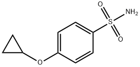 4-cyclopropoxybenzene-1-sulfonamide Struktur