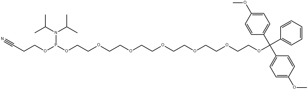 spacer 18 Phosphoramidite Struktur