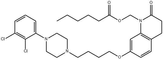 Aripiprazole cavoxil Struktur