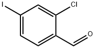 Benzaldehyde, 2-chloro-4-iodo- Struktur