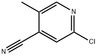 2-chloro-5-methylpyridine-4-carbonitrile Struktur