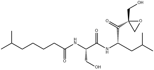 dihydroeponemycin Struktur