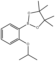 1,3,2-Dioxaborolane, 4,4,5,5-tetramethyl-2-[2-(1-methylethoxy)phenyl]- Struktur