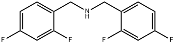 Benzenemethanamine, N-[(2,4-difluorophenyl)methyl]-2,4-difluoro- Struktur