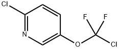 Pyridine, 2-chloro-5-(chlorodifluoromethoxy)- Struktur