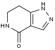 4H-Pyrazolo[4,3-c]pyridin-4-one, 1,5,6,7-tetrahydro- Struktur