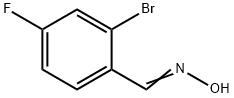 Benzaldehyde, 2-bromo-4-fluoro-, oxime Struktur