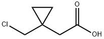 Cyclopropaneacetic acid, 1-(chloromethyl)-