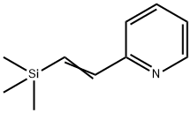 Pyridine,2-[2-(trimethylsilyl)ethenyl]-(9CI) Struktur