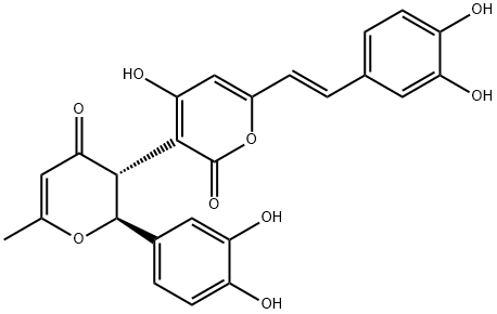 davallialactone Struktur