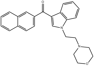 JWH 200 2'-naphthyl isomer Struktur